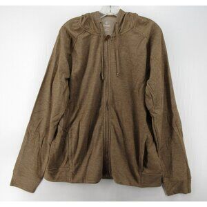 Bluffworks Sweatshirt Medium Wool Blend Como Zip Up Hoodie Tech Flex